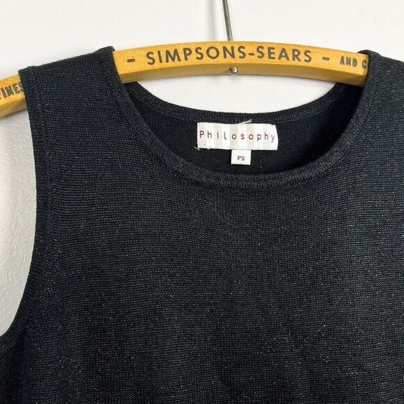 Philosophy Black Tank Top - Picture 4 of 5